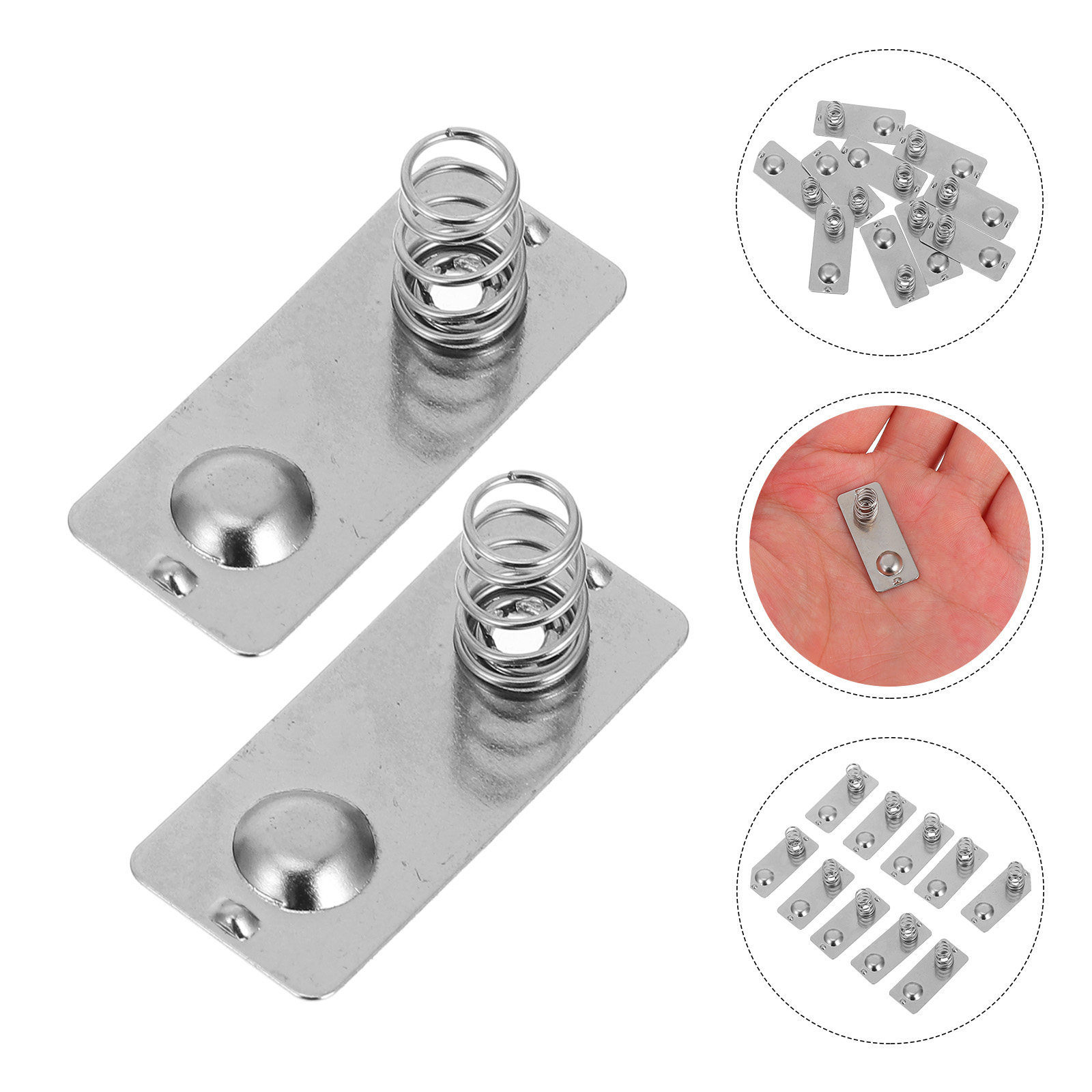 Electronics Repairs - 10Pcs Battery Spring Plate Terminal Nickel