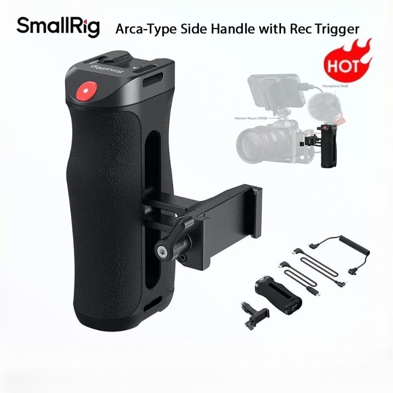 Sony Camera A6400 - SmallRig 5694 Arca-Type Side Handle with