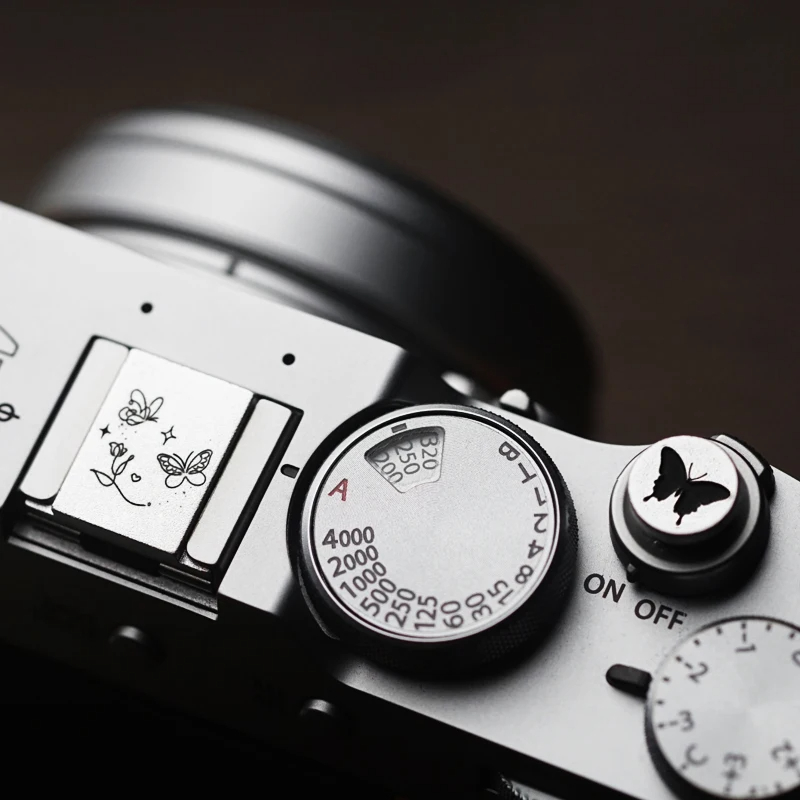 Fujifilm Camera X100Vi - Metal Hot Shoe Cover Shutter Button