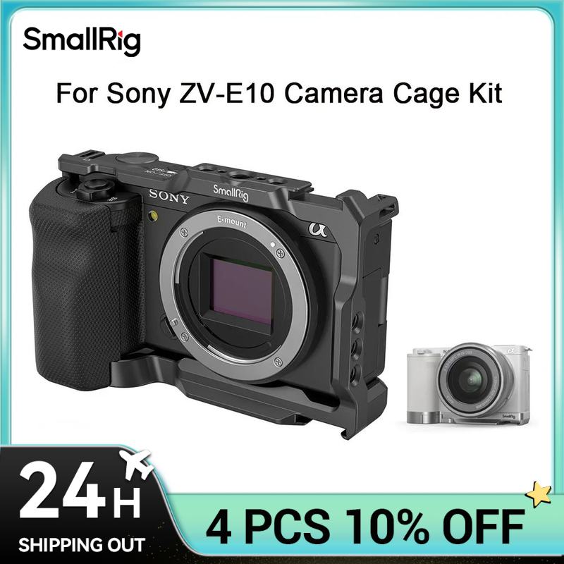 Sony Camera A6400 - SmallRig Sony ZV-E10 Khung Máy Ảnh