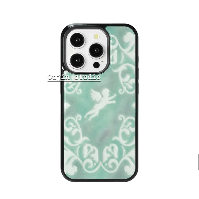 Mint Green Baroque Pattern Ang - đánh giá và giá Back Cover Adhesive