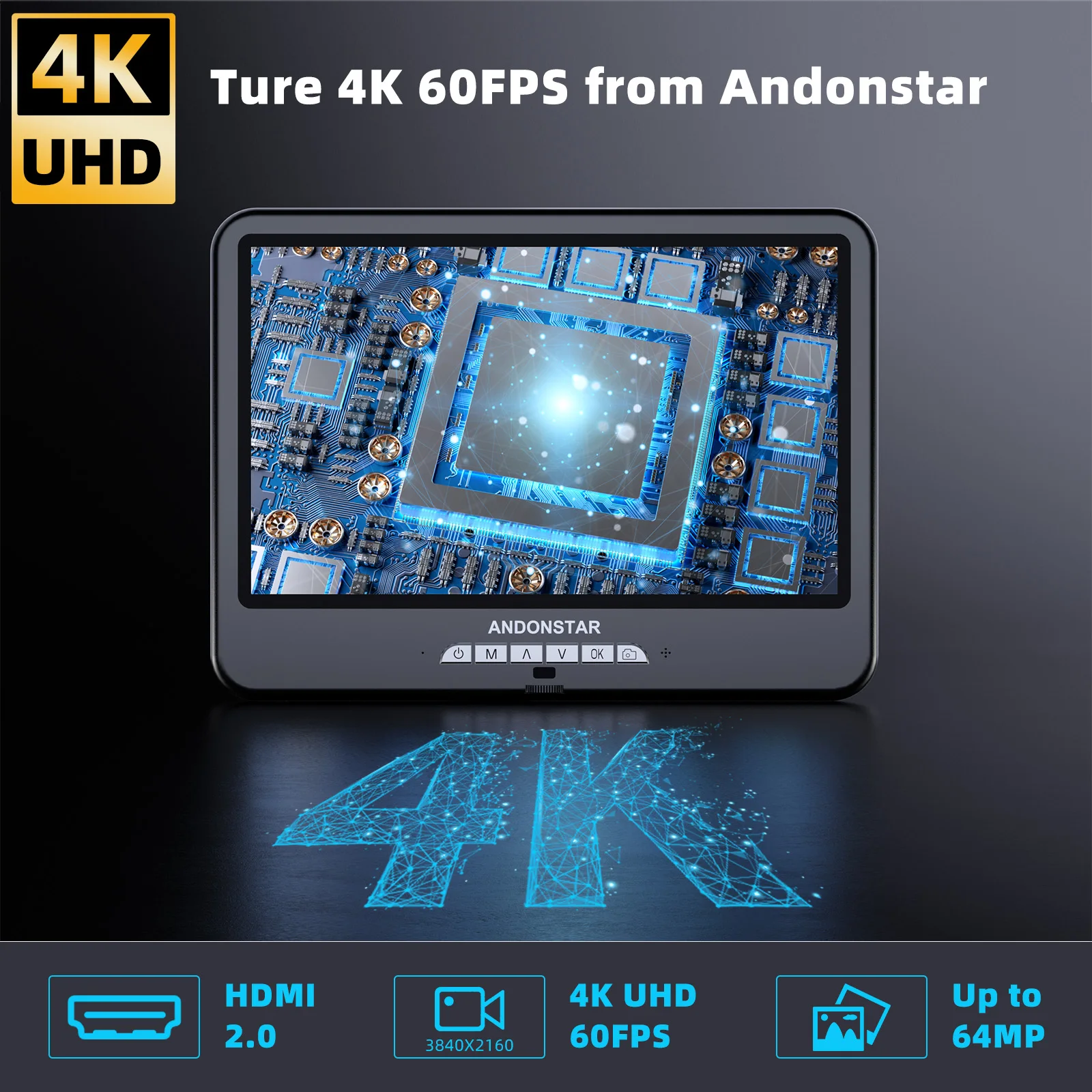 Andonstar AD210S-Pro 4K 60FPS  - đánh giá và giá Electronics Repairs