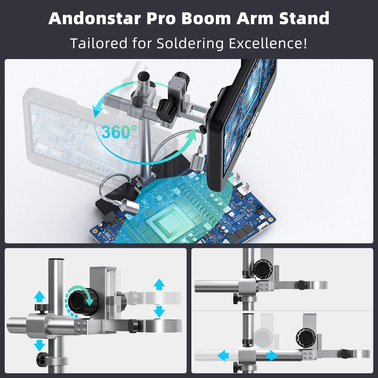 Andonstar AD210S-Pro 4K 60FPS  - đánh giá và giá Electronics Repairs
