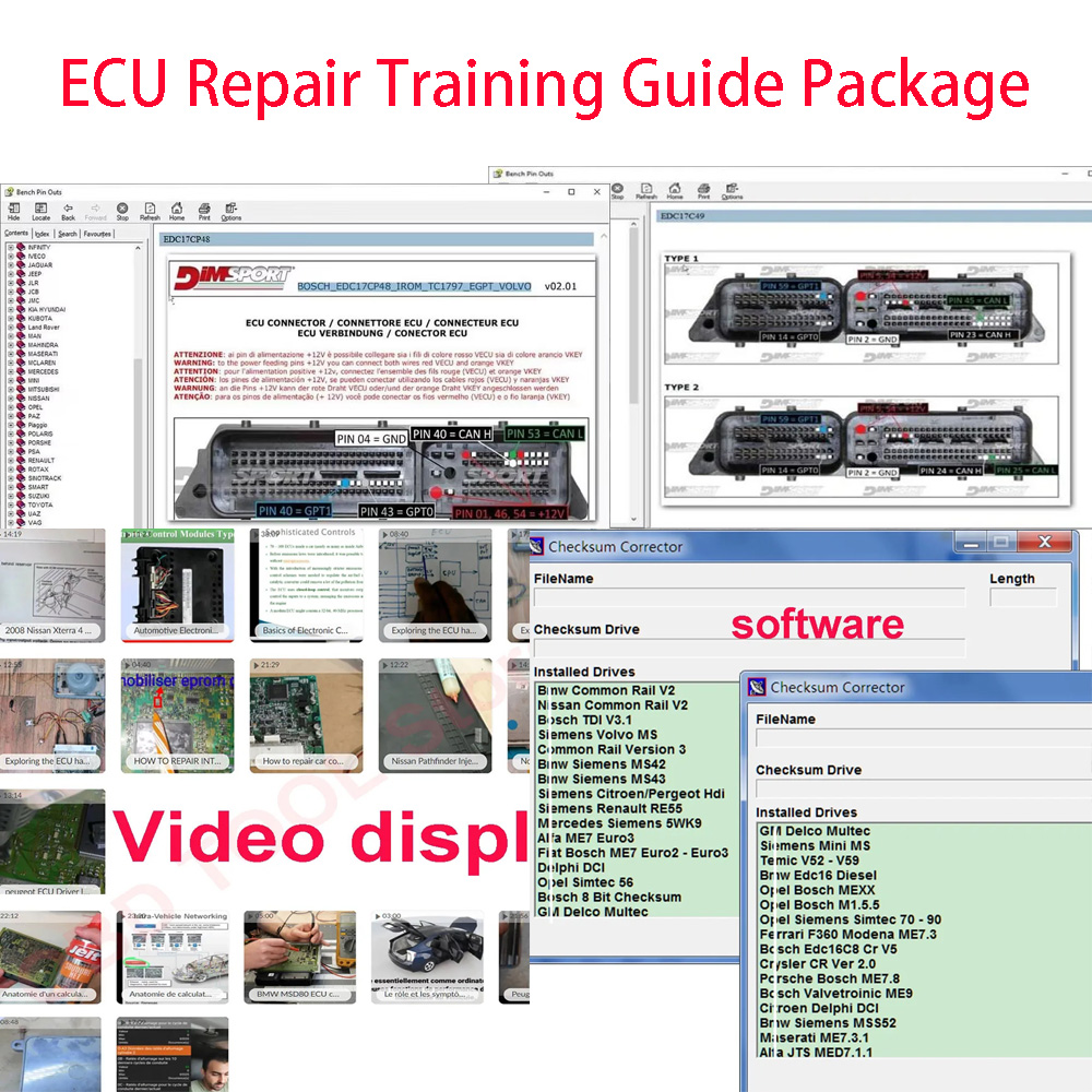 ECU Repair Training Guide Pack - đánh giá và giá Electronics Repair Basics