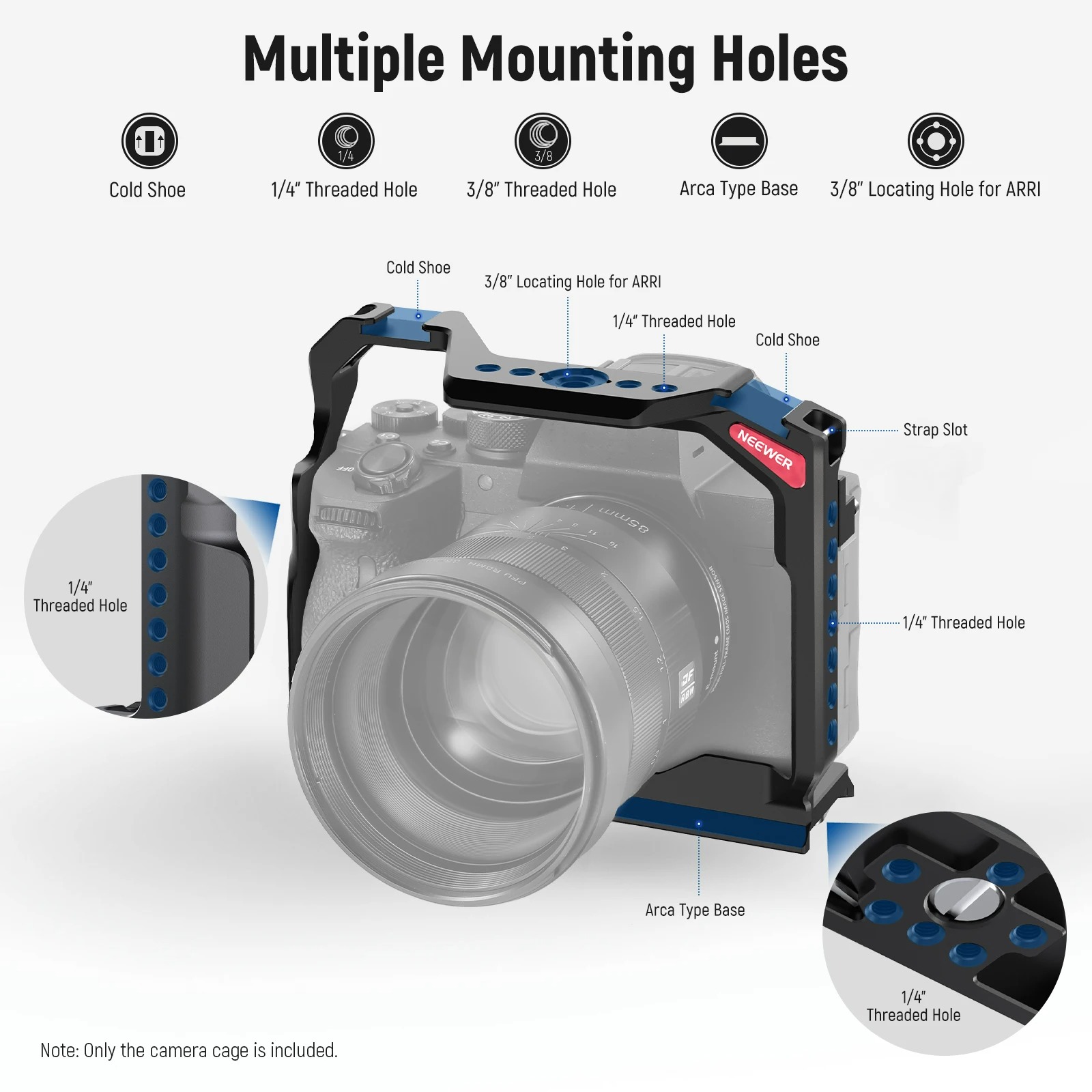 NEEWER Camera Cage For Sony a7 - đánh giá và giá Sony Camera A7 Iv