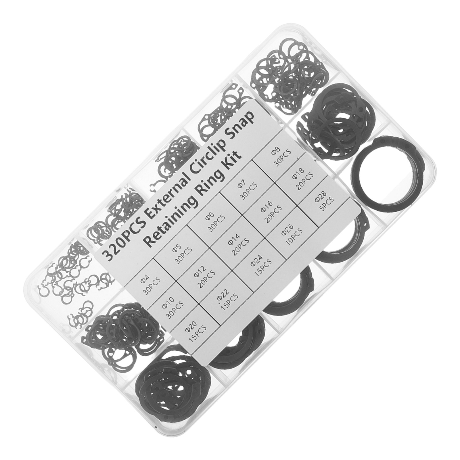 320Pcs Retaining Rings Assortm - đánh giá và giá Electronics Repairs