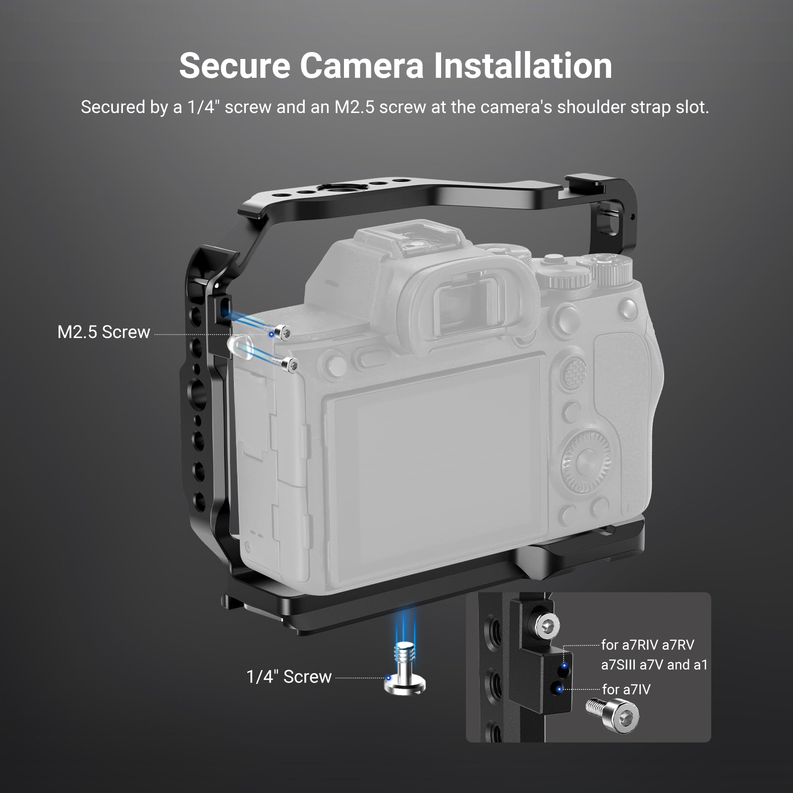 NEEWER CA102 Camera Cage For S - đánh giá và giá Sony Camera A7 Iv